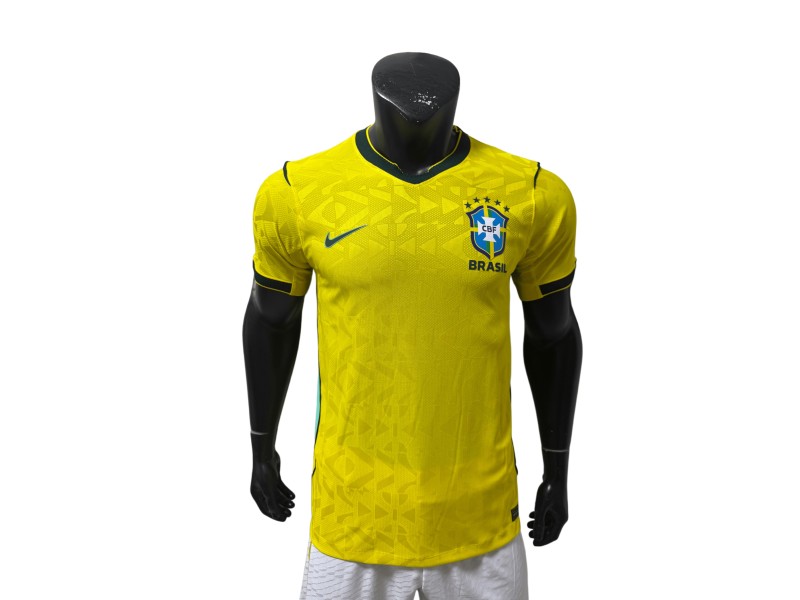 Brazilian 2026 National Team Home Jersey - Yellow Player Version