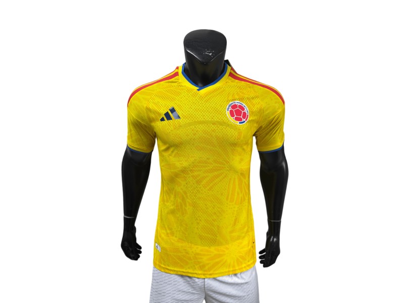 Colombia 2026 National Team Home Jersey - Yellow Player Version