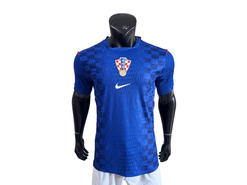 Croatia 2026 National Team Away Jersey - Blue Player Version