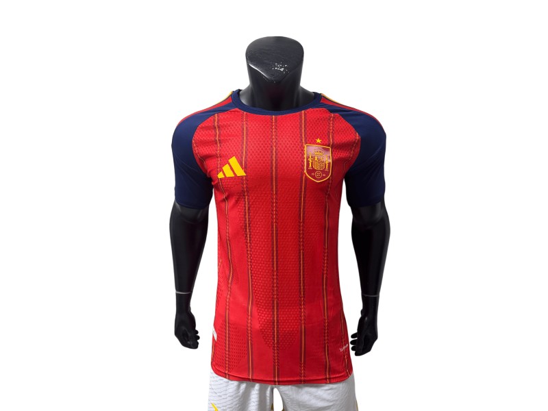 Spain 2026 National Team Home Jersey - Red Player Version