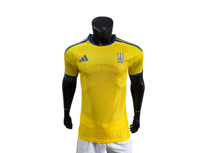 Ukraine 2026 National Team Home Jersey - Yellow Player Version
