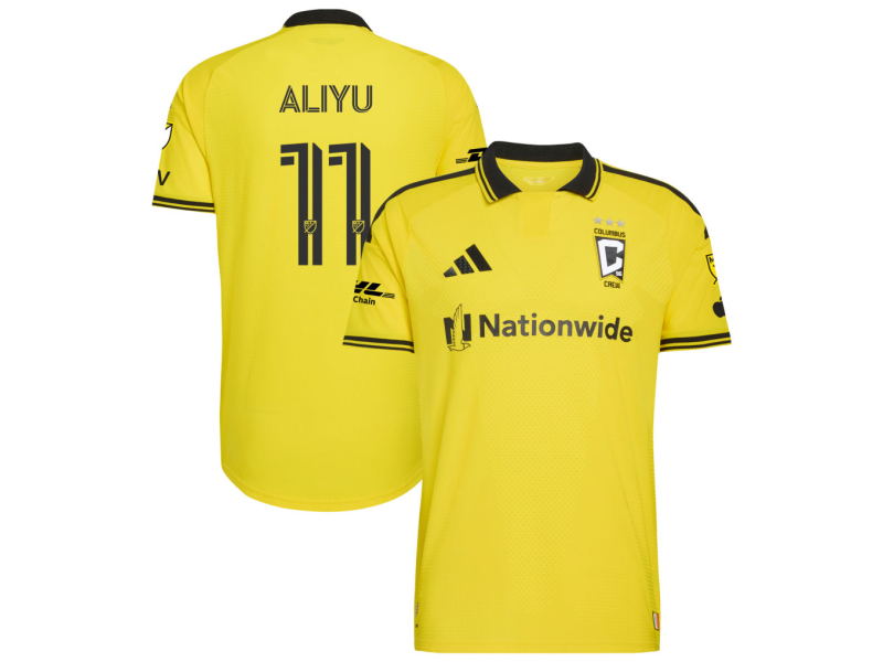 Ibrahim Aliyu Columbus Crew 2026 The Crafted for Excellence Edition Player Version Jersey - Yellow With Patch