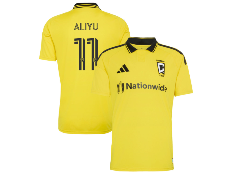 Ibrahim Aliyu Columbus Crew 2026 The Crafted for Excellence Edition Fan Version Jersey - Yellow