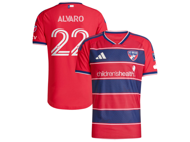Augusto Alvaro FC Dallas 2026 DNA Edition Player Version Jersey - Red With Patch