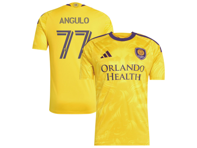 Ivan Angulo Orlando City SC 2026 Sunken Treasure Edition Fan Version Jersey - Yellow