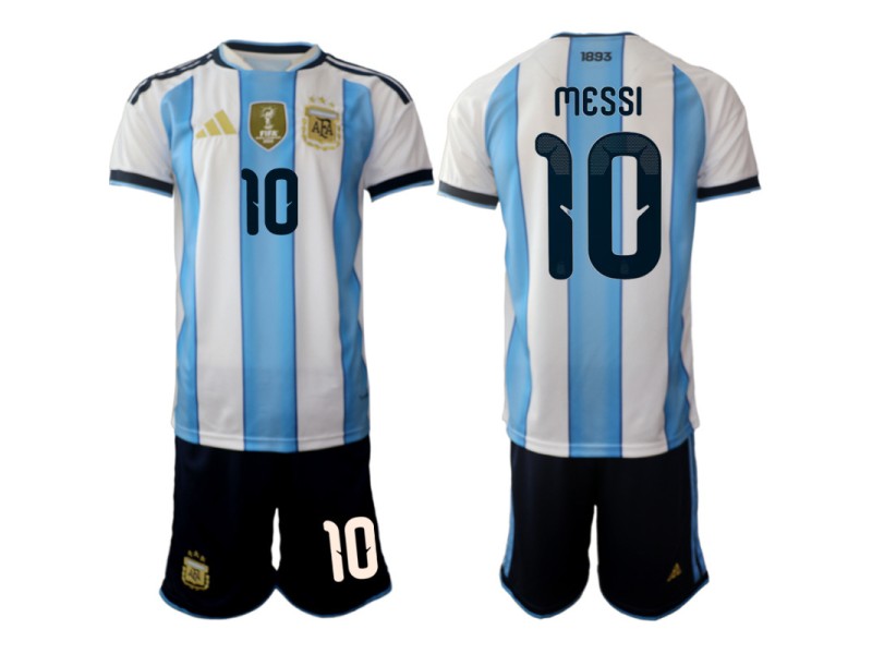 MESSI Argentina 2026 World Cup Home Fan Jersey - Blue/White