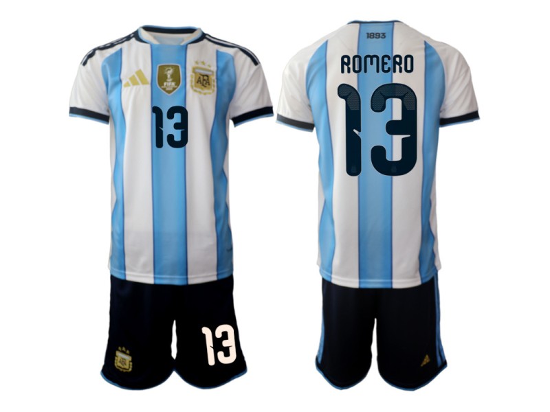 GARNACHO Argentina 2026 World Cup Home Fan Jersey - Blue/White