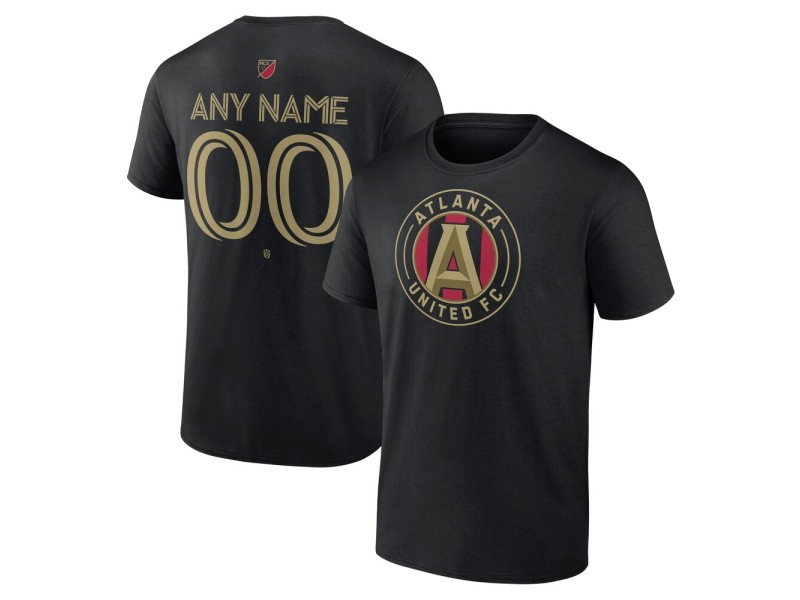 Youth Atlanta United FC Custom Team Authentic T-Shirt - Black