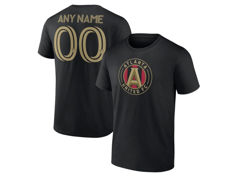 Youth Atlanta United FC Custom T-Shirt - Black