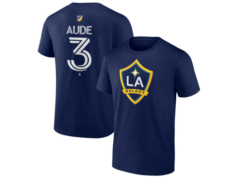 Youth LA Galaxy #3 Julian Aude Team Authentic T-Shirt - Navy