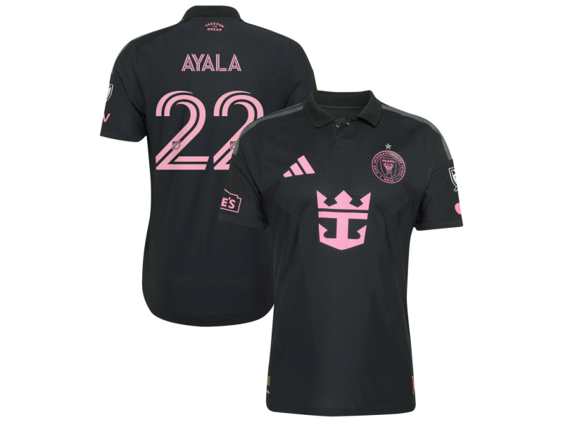 David Ayala Inter Miami CF 2026 Presagio Player Version Jersey - Black With Patch