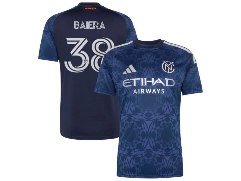 Drew Baiera New York City FC 2026 The All Nations Edition Fan Version Jersey - Blue
