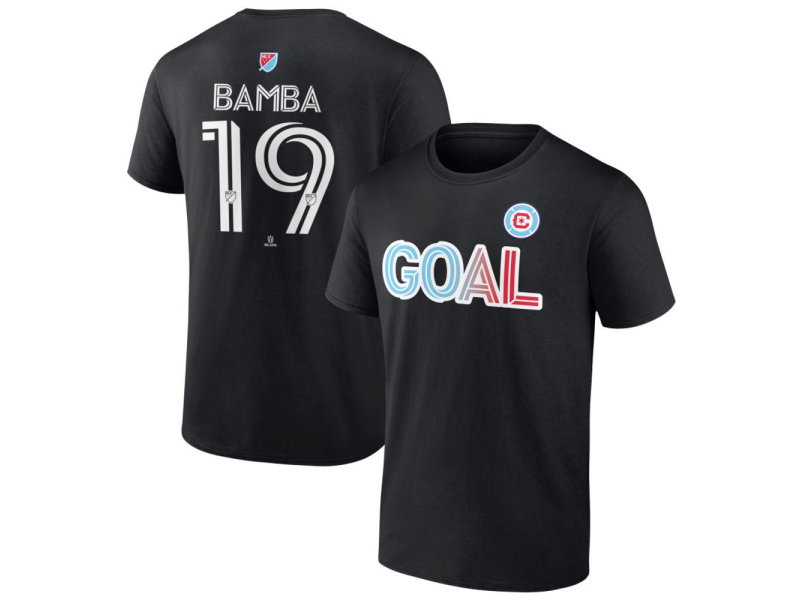 Youth Chicago Fire Goal #19 Jonathan Bamba T-Shirt - Black