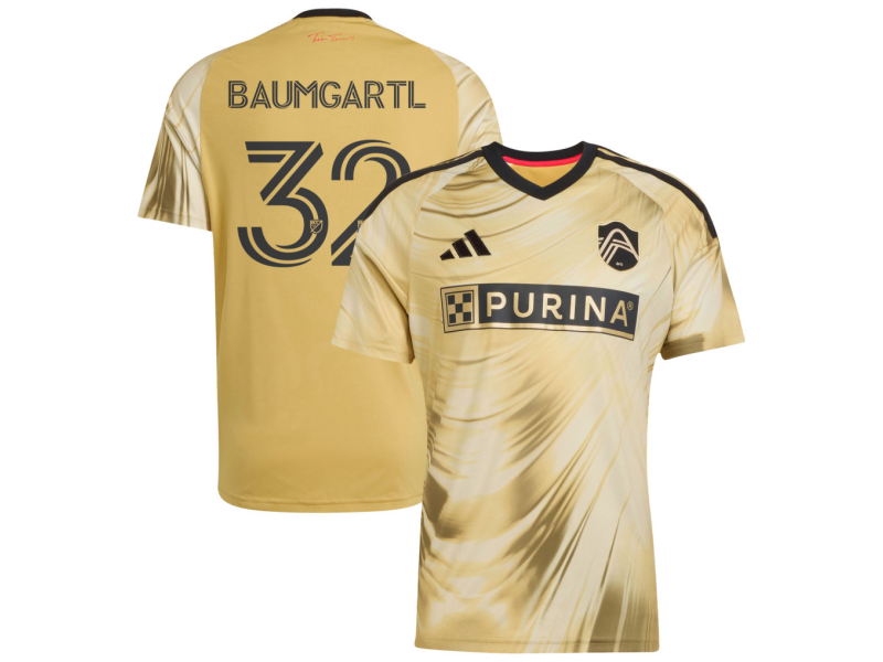 Timo Baumgartl St. Louis CITY SC 2026 The Tina Turner Edition Fan Version Jersey - Yellow
