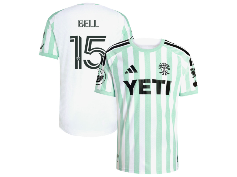 Jon Bell Austin FC 2026 The Rooted Edition Player Version Jersey - White With Patch