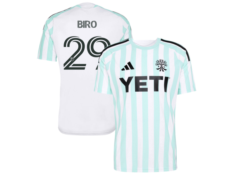 Guilherme Biro Austin FC 2026 The Rooted Edition Fan Version Jersey - White