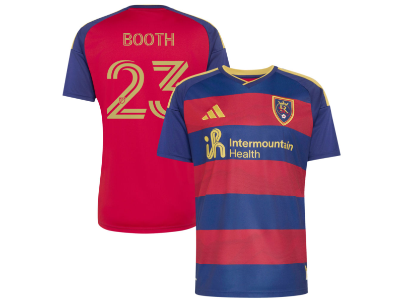 Zach Booth Real Salt Lake 2026 The Switchback Fan Version Jersey - Red