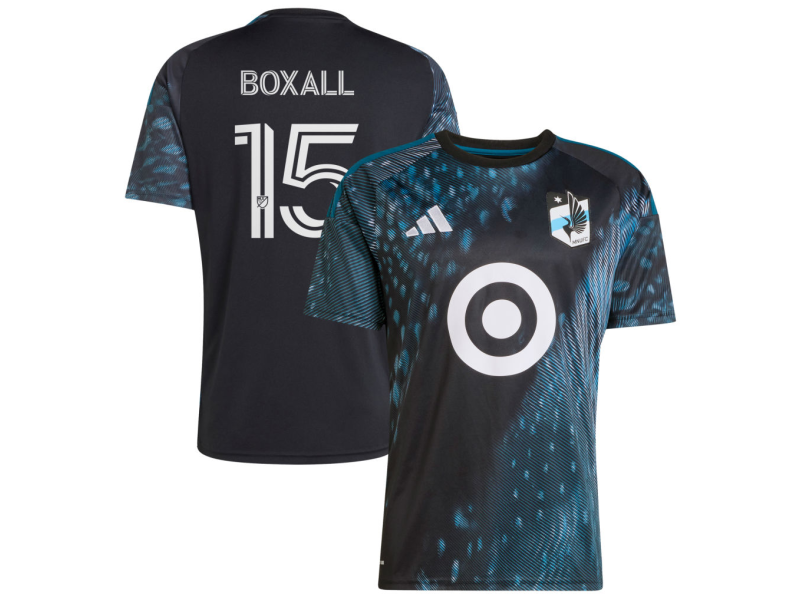 Michael Boxall Minnesota United FC 2026 The Decade Edition Fan Version Jersey - Black