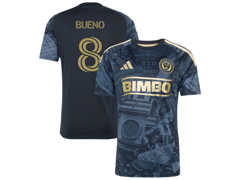 Jesus Bueno Philadelphia Union 2026 1776 Edition Fan Version Jersey - Navy