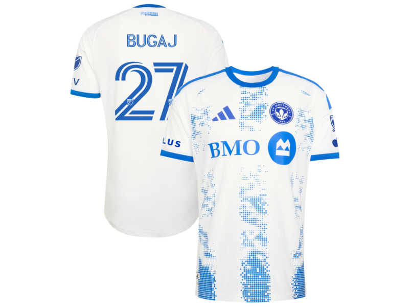 Dawid Bugaj CF Montreal 2026 The Procure Player Version Jersey - White With Patch