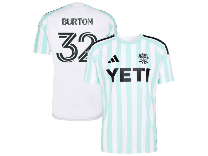 Micah Burton Austin FC 2026 The Rooted Edition Fan Version Jersey - White