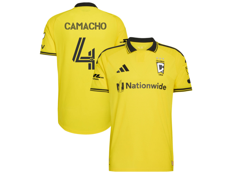 Rudy Camacho Columbus Crew 2026 The Crafted for Excellence Edition Player Version Jersey - Yellow With Patch