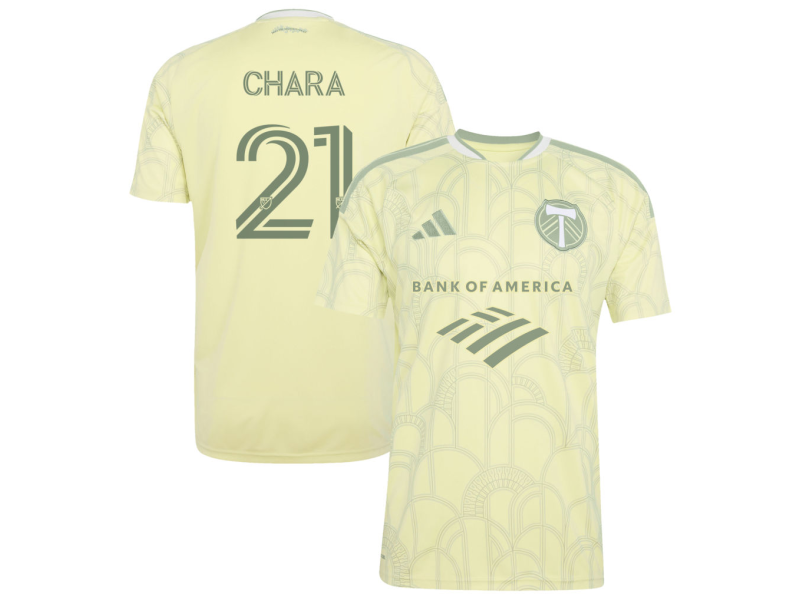 Diego Chara Portland Timbers 2026 Civic Stadium Edition Fan Version Jersey - Yellow