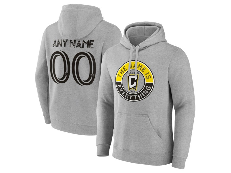 Men's Columbus Crew The Game Is Everything Custom Pullover Hoodie - Gray