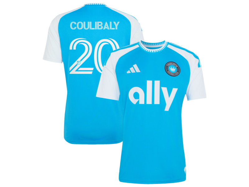 Baye Coulibaly Charlotte FC 2026 Carolina Kit: Crowns Up Fan Version Jersey - Blue