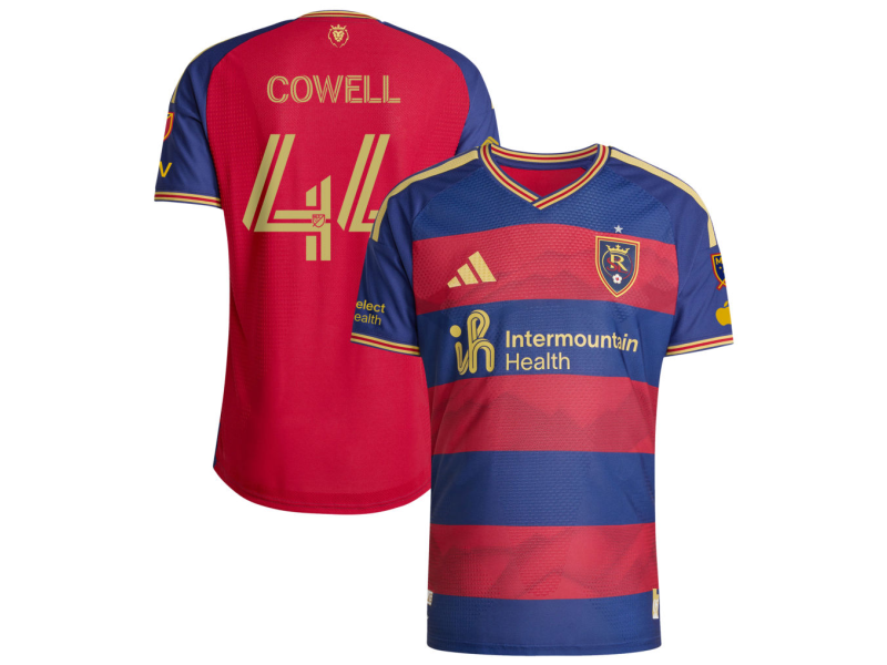 Chance Cowell Real Salt Lake 2026 The Switchback Player Version Jersey - Red With Patch