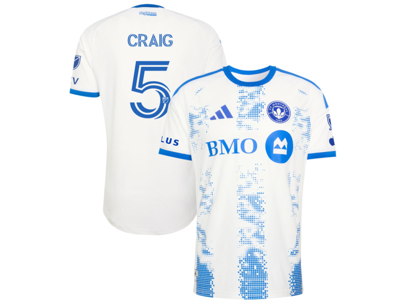 Brandan Craig CF Montreal 2026 The Procure Player Version Jersey - White With Patch
