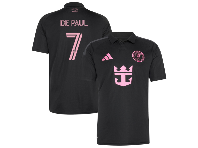 Rodrigo De Paul Inter Miami CF 2026 Presagio Fan Version Jersey - Black