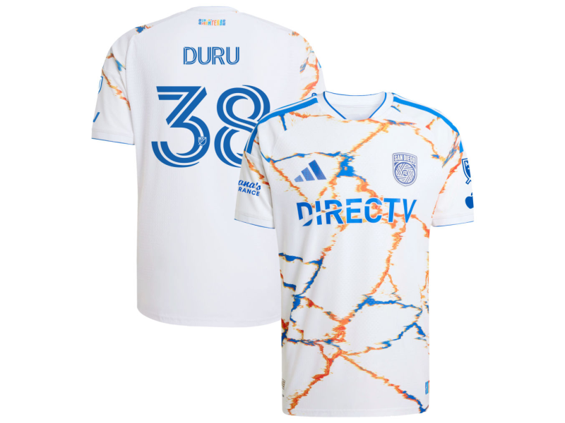 Leo Duru San Diego FC 2026 Unprecedented Unity Edition Player Version Jersey - White With Patch