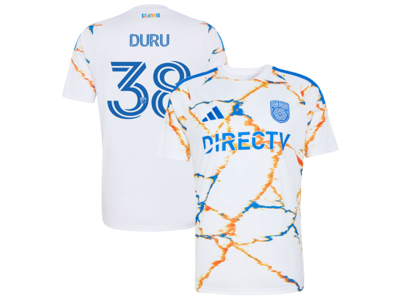 Leo Duru San Diego FC 2026 Unprecedented Unity Edition Fan Version Jersey - White