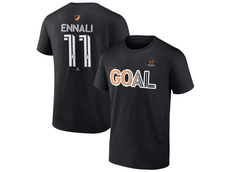 Youth Houston Dynamo FC Goal #11 Lawrence Ennali T-Shirt - Black
