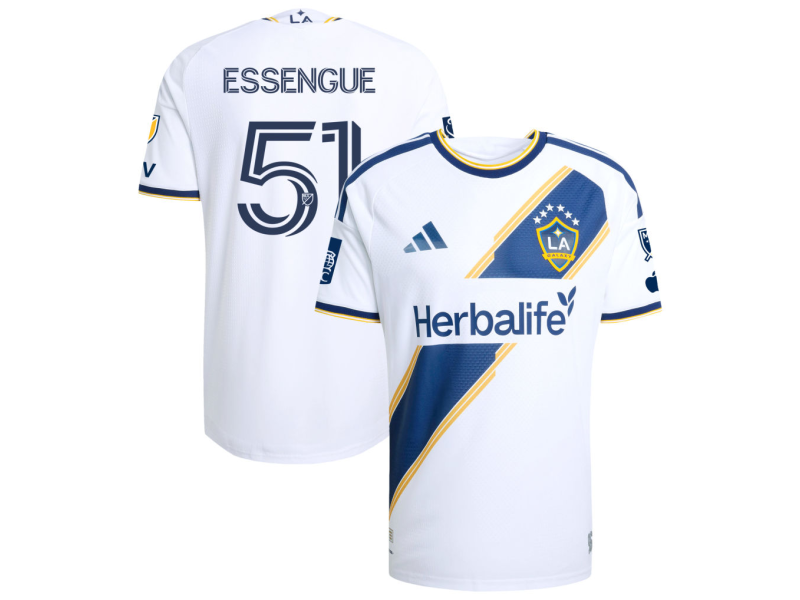 Ascel Essengue LA Galaxy 2026 The VeloCITY Edition Player Version Jersey - White With Patch