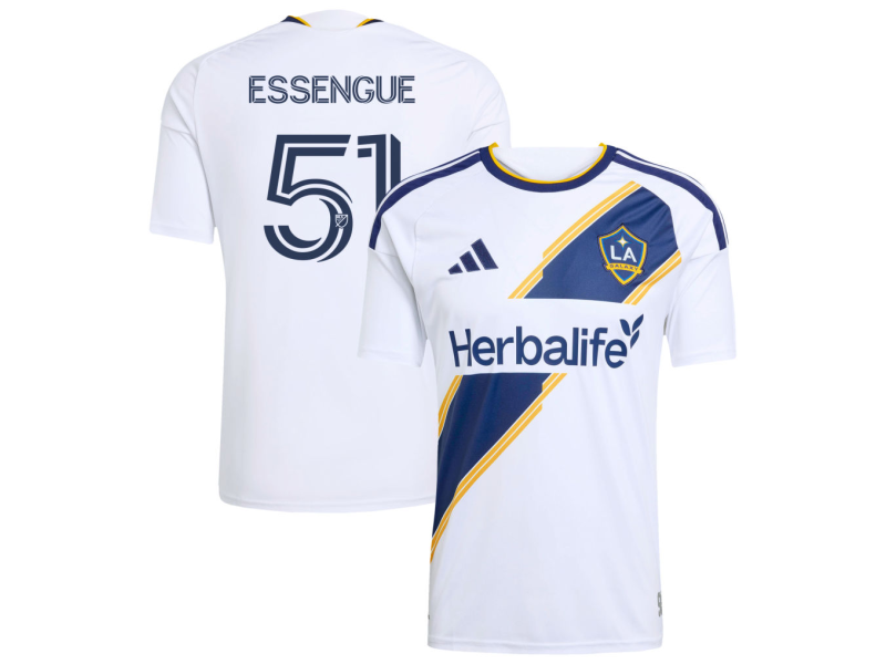 Ascel Essengue LA Galaxy 2026 The VeloCITY Edition Fan Version Jersey - White