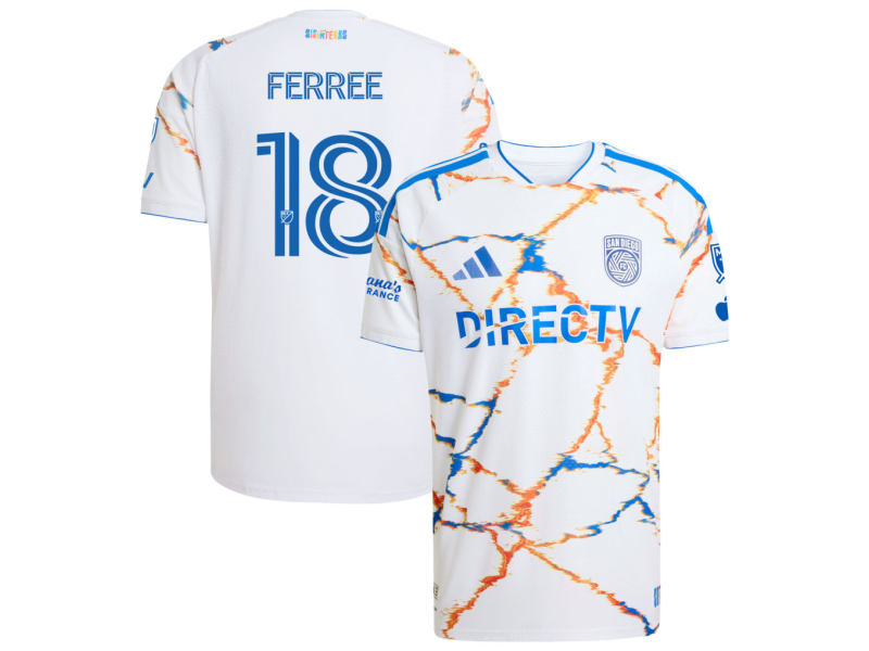Duran Ferree San Diego FC 2026 Unprecedented Unity Edition Player Version Jersey - White With Patch