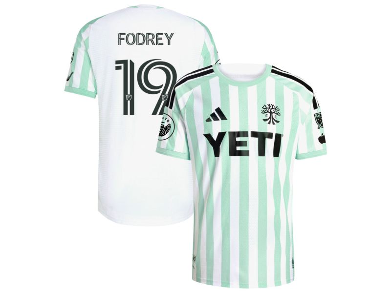 CJ Fodrey Austin FC 2026 The Rooted Edition Player Version Jersey - White With Patch