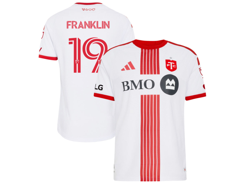 Kobe Franklin Toronto FC 2026 Winter Edition Player Version Jersey - White With Patch