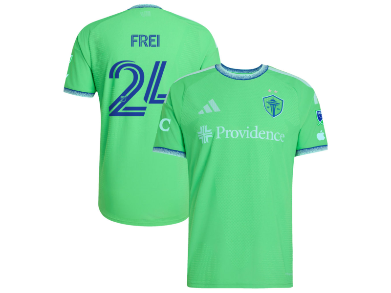 Stefan Frei Seattle Sounders FC 2026 The Evergreen State Edition Player Version Jersey - Rave Green With Patch