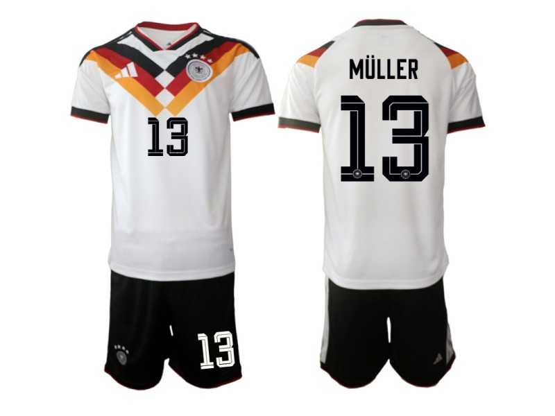 MULLER Germany 2026 World Cup Home Fan Jersey - White