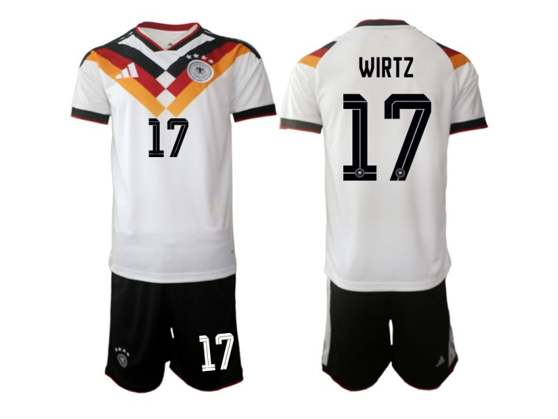 WIRTZ Germany 2026 World Cup Home Fan Jersey - White