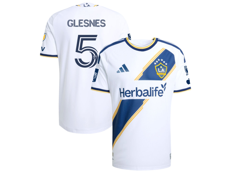 Jakob Glesnes LA Galaxy 2026 The VeloCITY Edition Player Version Jersey - White With Patch