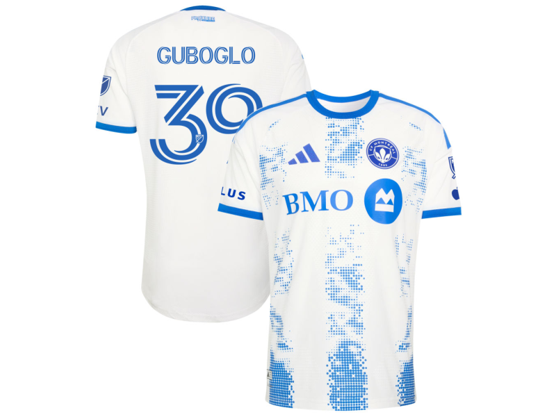 Alksandr Guboglo CF Montreal 2026 The Procure Player Version Jersey - White With Patch