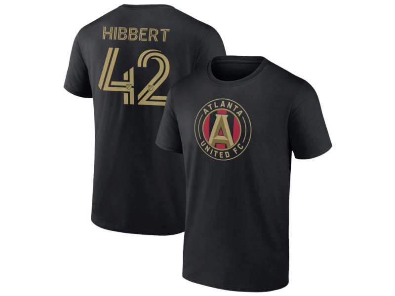 Men's Atlanta United FC #42 Jayden Hibbert T-Shirt - Black