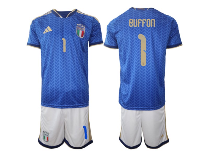 BUFFON Italy 2026 World Cup Home Fan Jersey - Blue