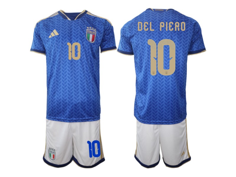 DEL PIERO Italy 2026 World Cup Home Fan Jersey - Blue