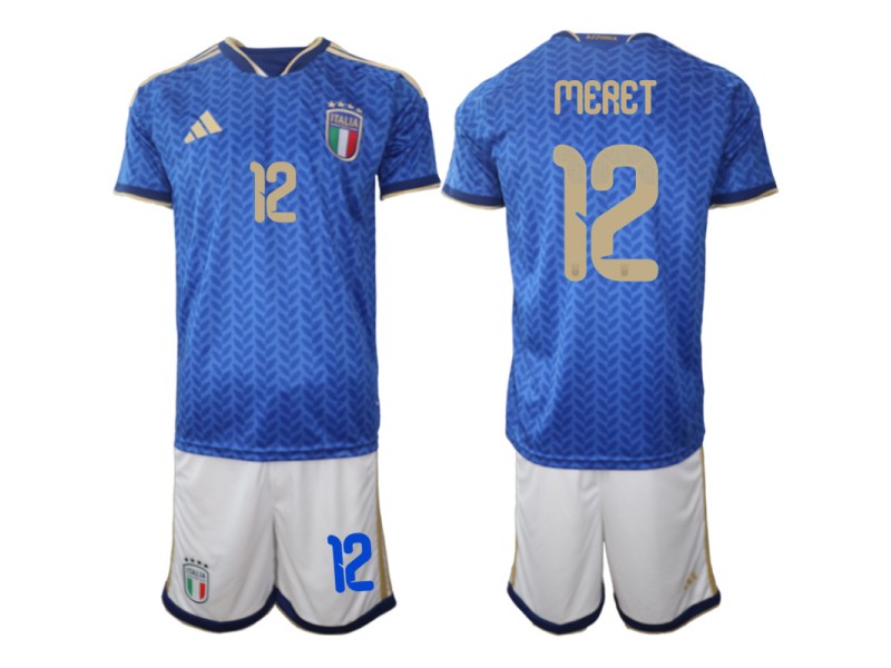 MERET Italy 2026 World Cup Home Fan Jersey - Blue