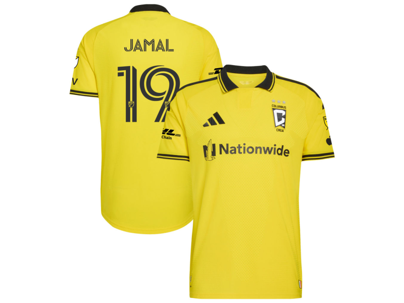 Thiare Jamal Columbus Crew 2026 The Crafted for Excellence Edition Player Version Jersey - Yellow With Patch